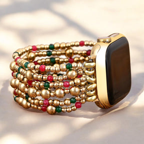 Kerst Gouden Magische Apple Watch Band