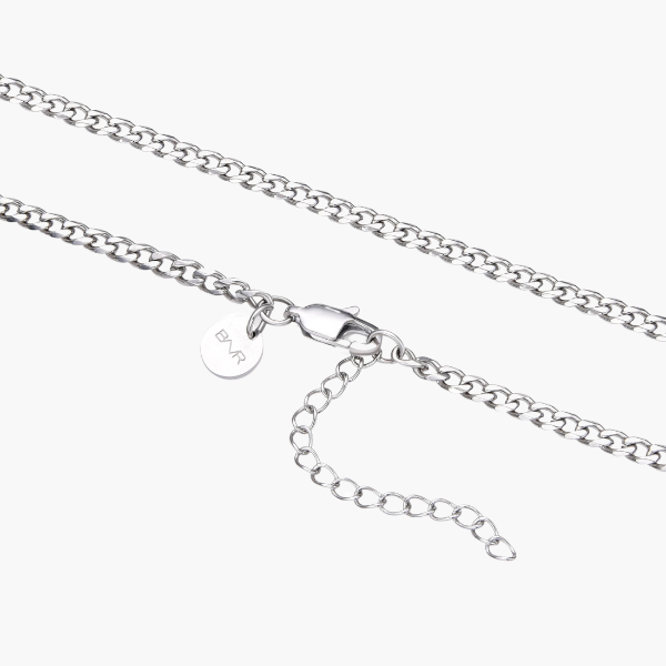 Cubaans Keten (Zilver) 4mm