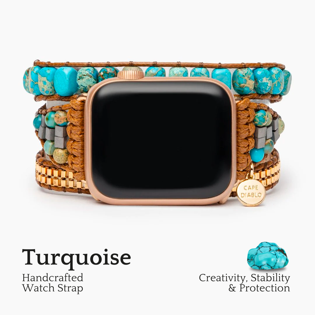 Bonny Turquoise Apple Watch-bandje