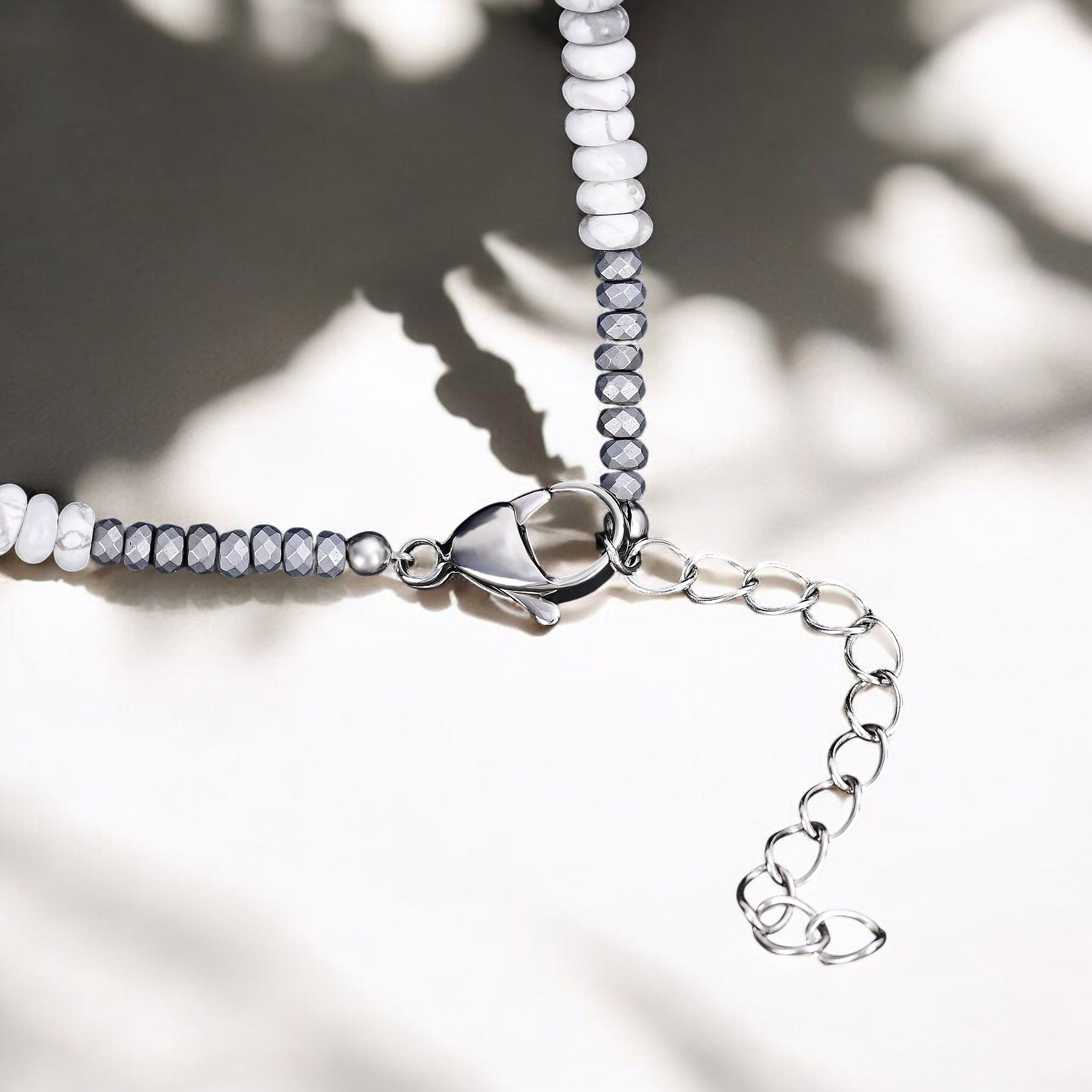 Heren Hematiet Oceaan Ketting