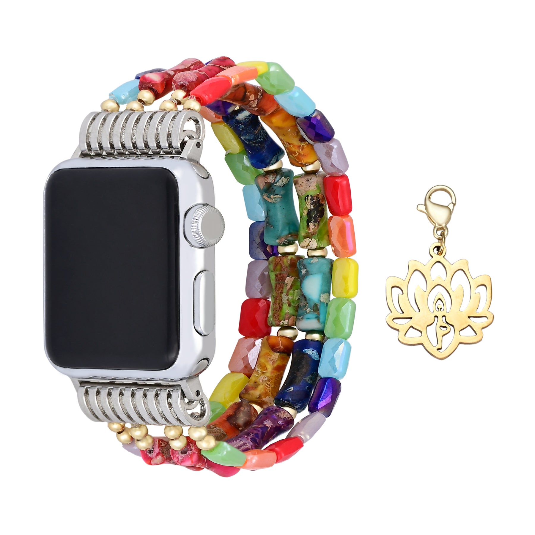 Lotus Chakra stretch Apple Watch -band