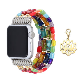 Lotus Chakra stretch Apple Watch -band