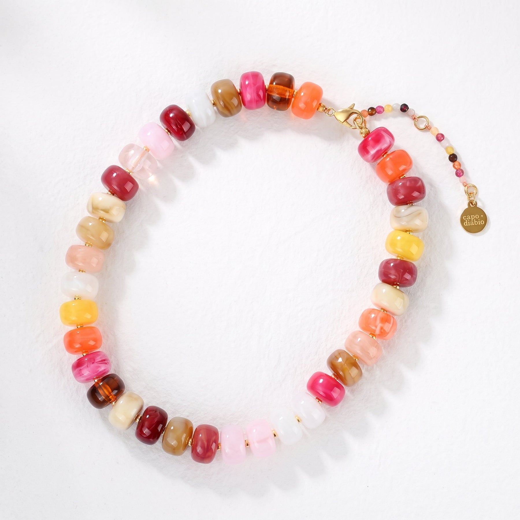Grove herfstglow-ketting