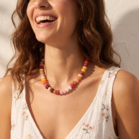 Grove herfstglow-ketting