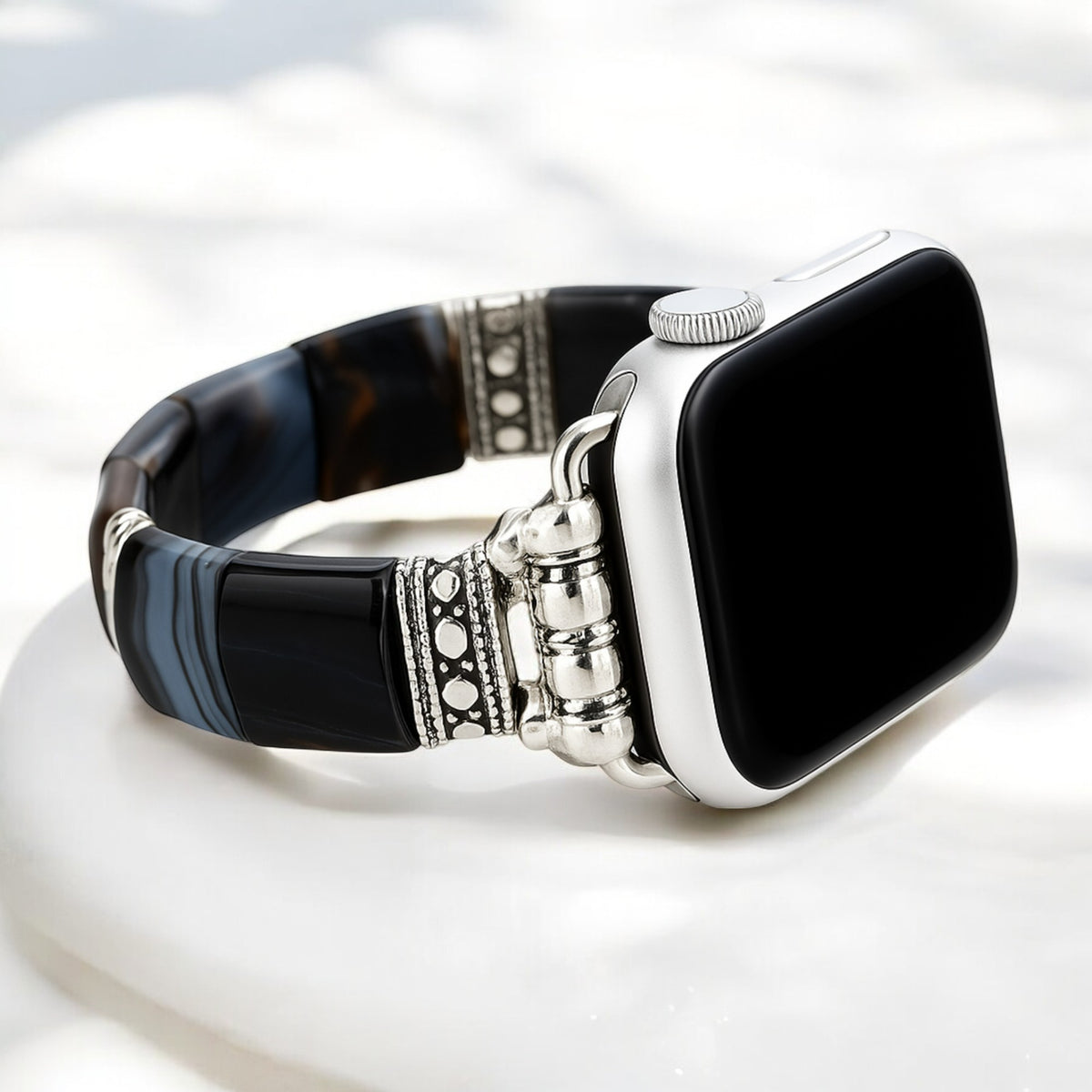 Jade Glimmer stretch Apple Watch -bandje
