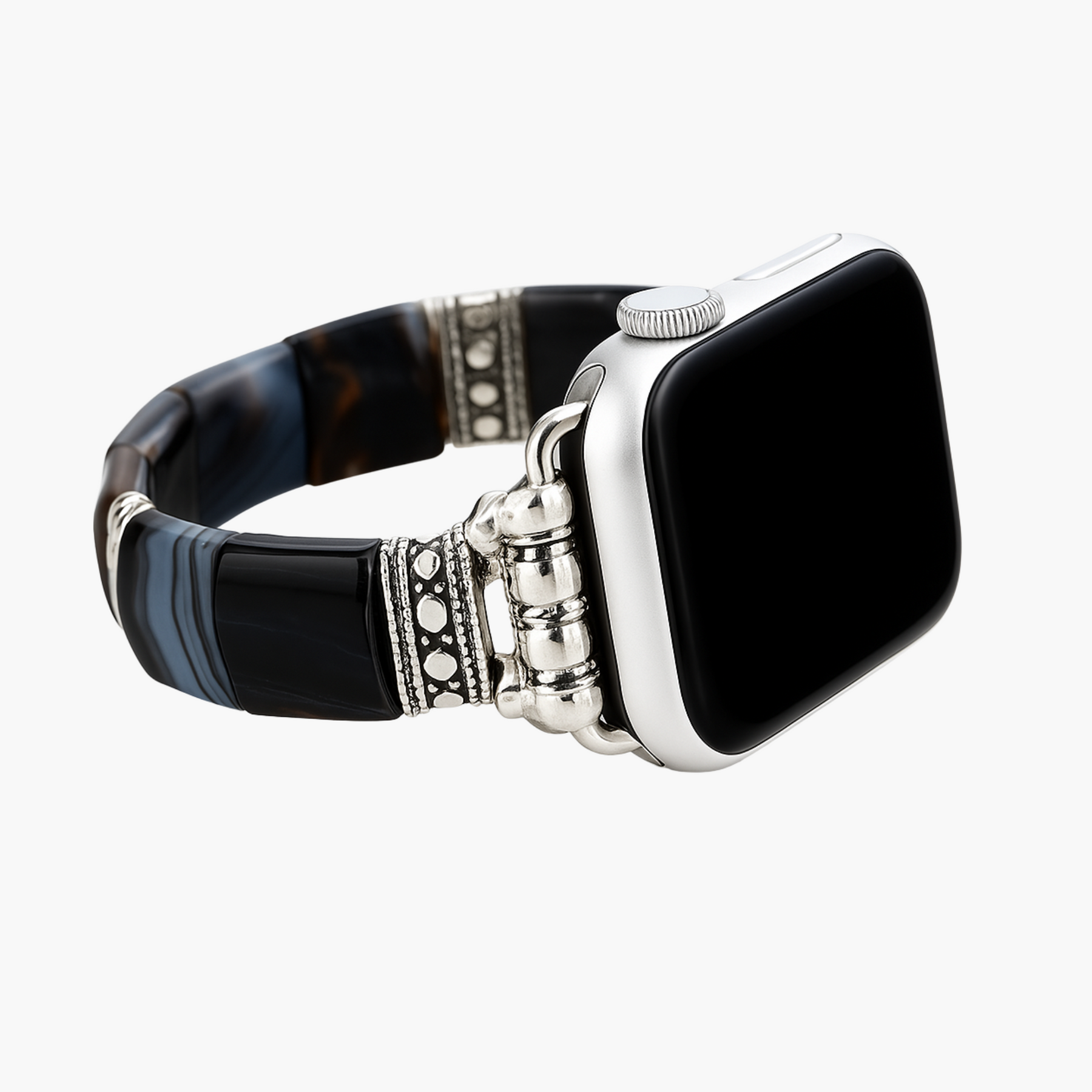 Bohemian Noir Stretch Apple Watch-band