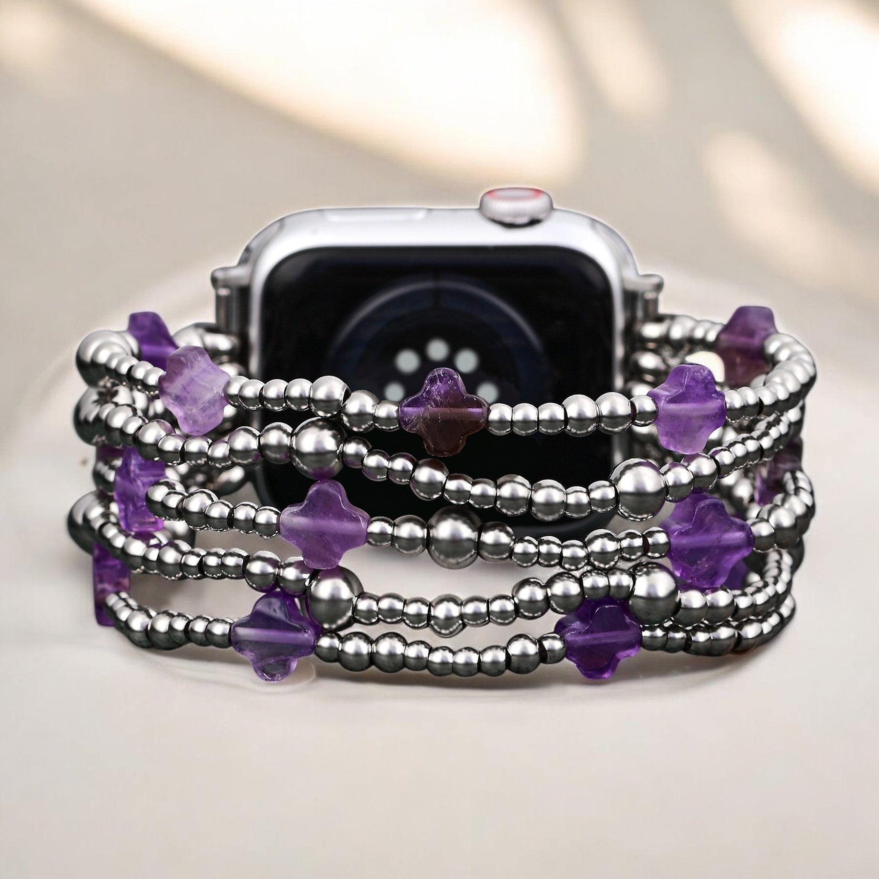 Celestial Charm Cross Stretch Apple Watch-band