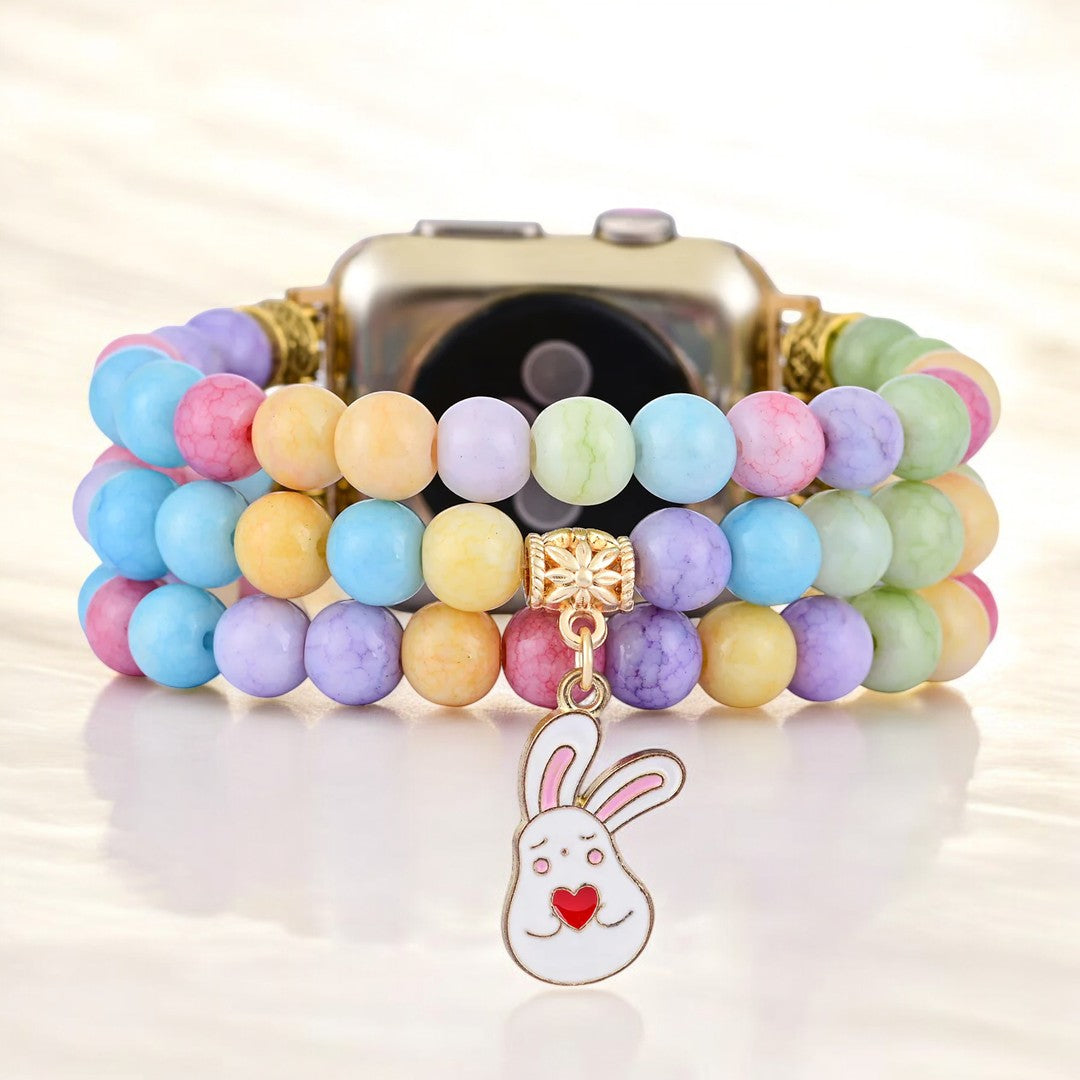 Pastel Paradise Stretch Apple Watch-band