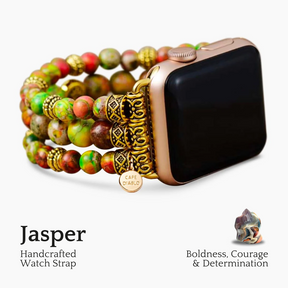 Conifer Jasper Stretch Apple Watch-bandje