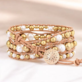 Parel Bliss Wrap Armband