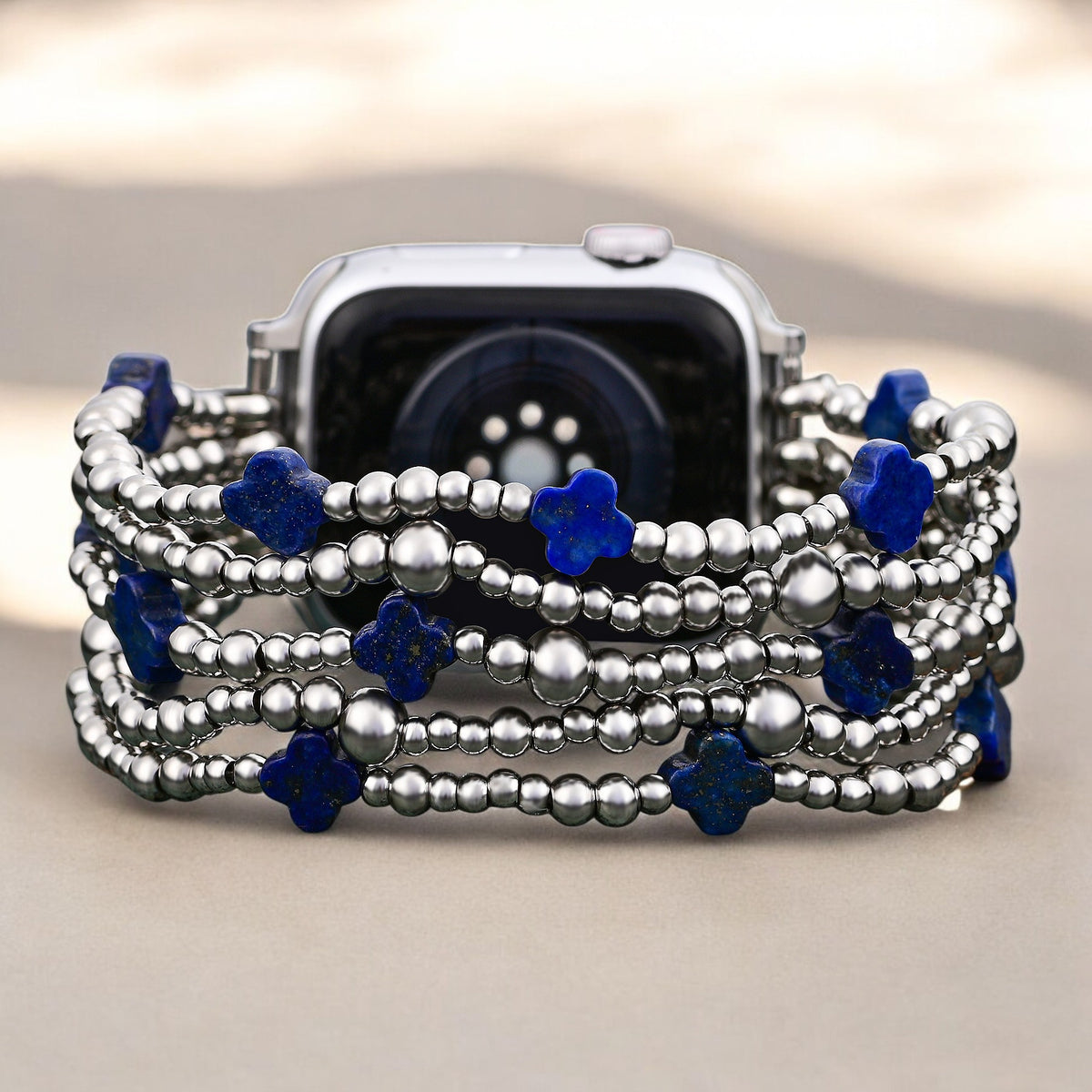 Lapis Divine Cross Stretch Apple Watch-band