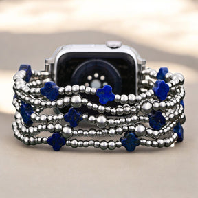 Lapis Divine Cross Stretch Apple Watch-band