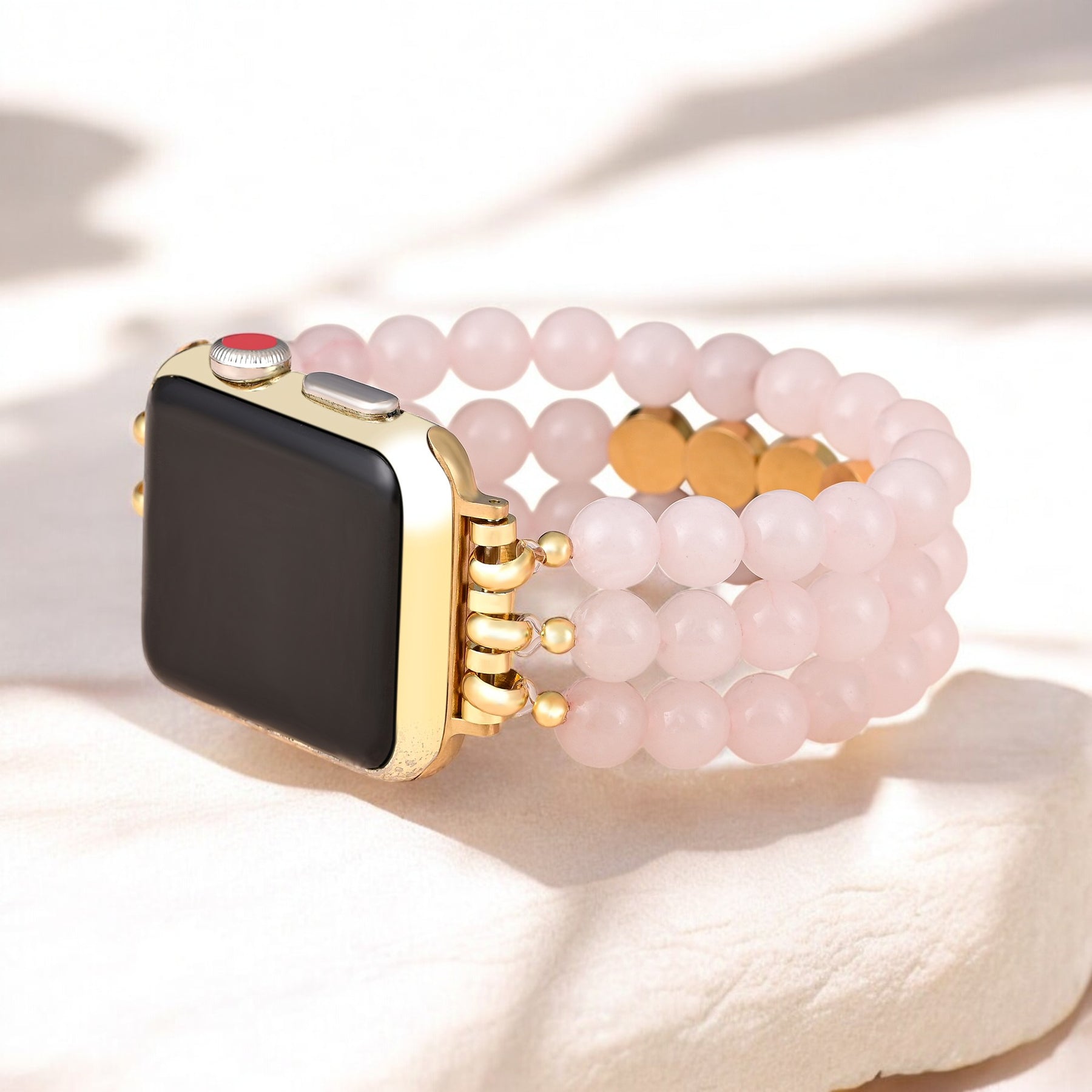 Rose Quartz Liefde Inspiratie Apple Watch Band