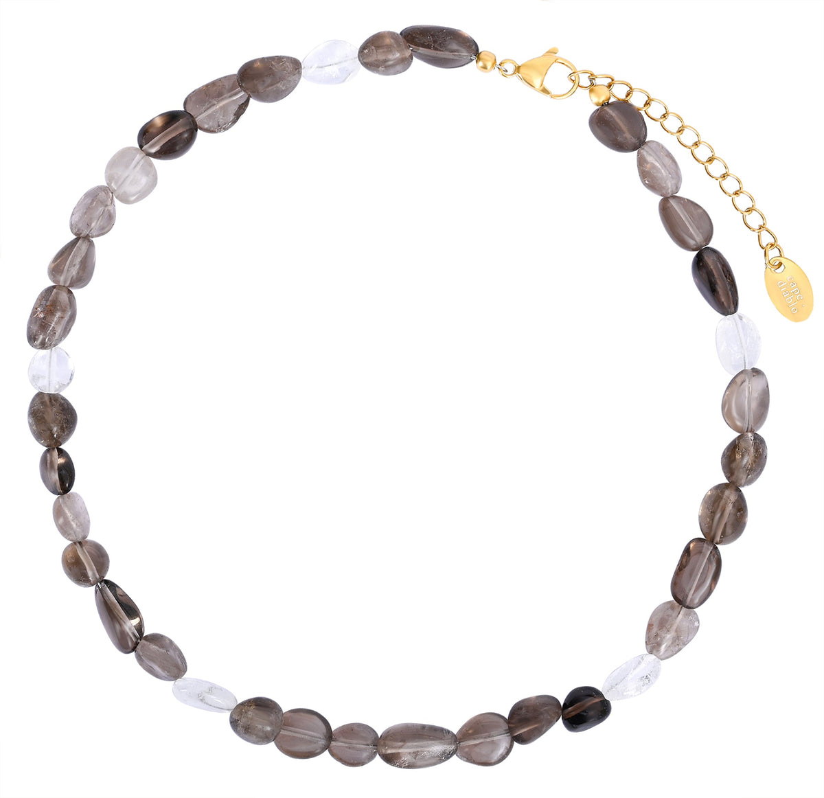 Obsidian Kristal Harmonie Ketting