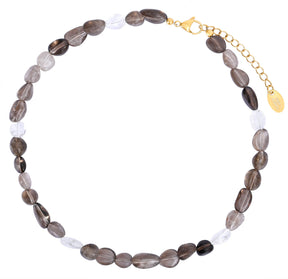 Obsidian Kristal Harmonie Ketting