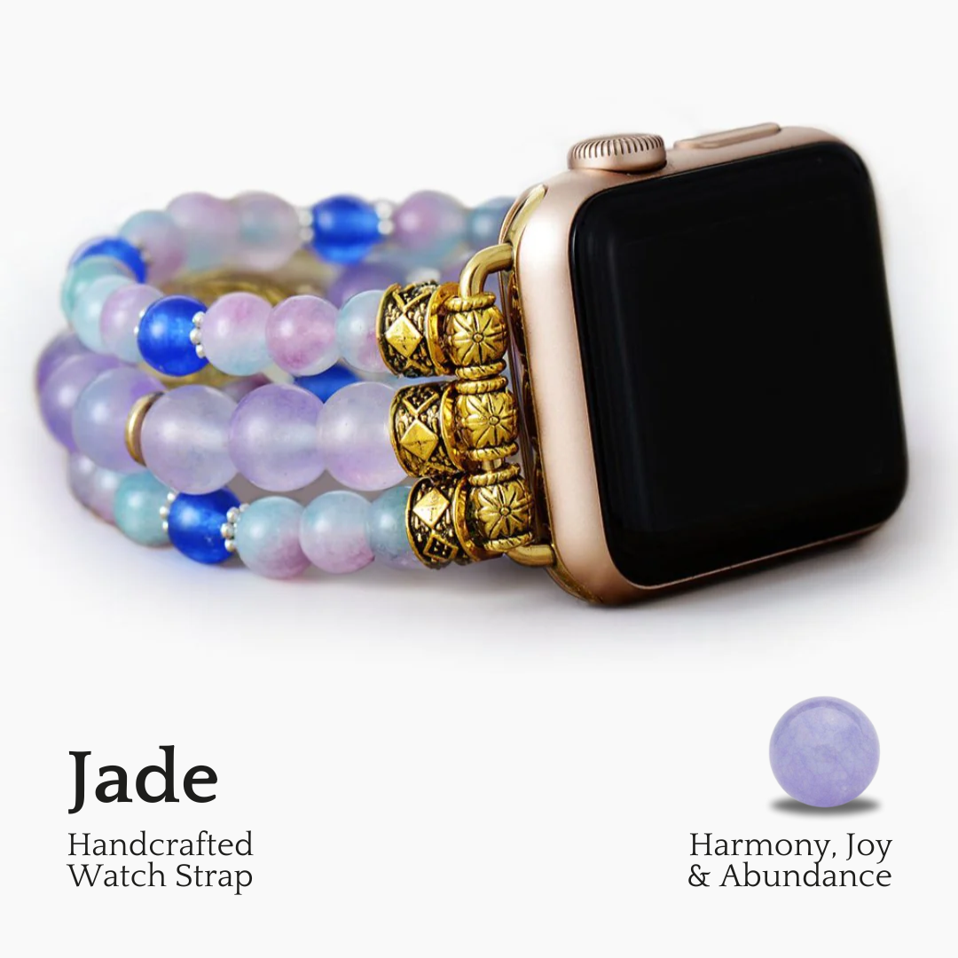 Lavendel blik stretch Apple Watch -bandje