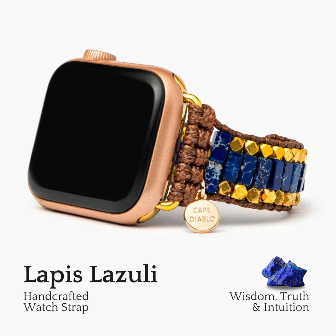 Hushed Seas Lapis Apple Watch -bandje