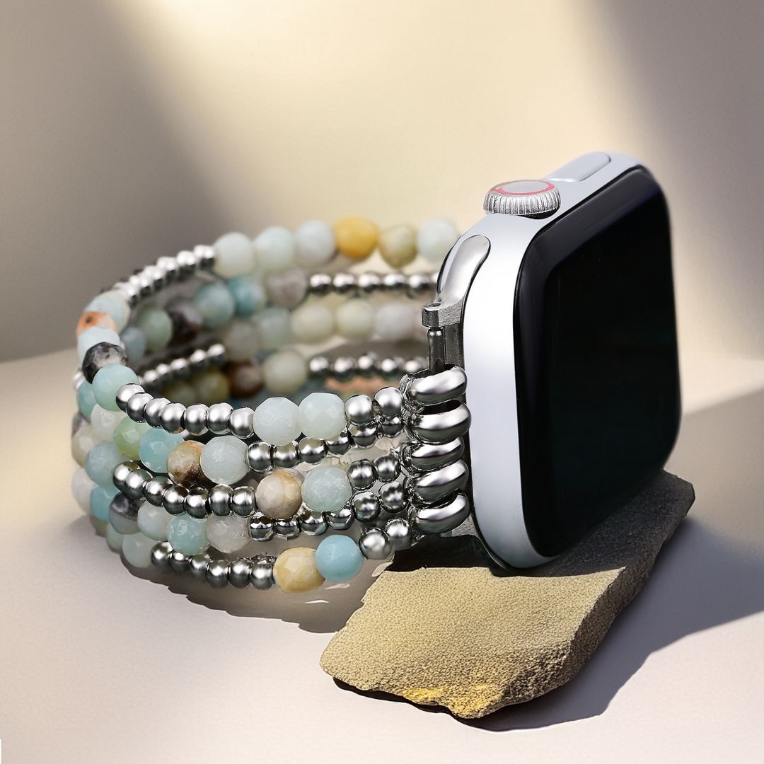 Amazoniet Briljantie Stretch Apple Watch Band