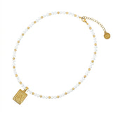 Zuidelijke charme-initiaal ketting