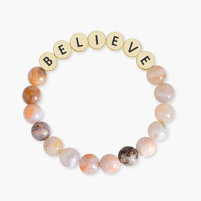 Agate Geloof Inspiratie Armband