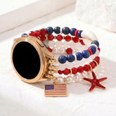American Dream Stretch Apple Watch-bandje