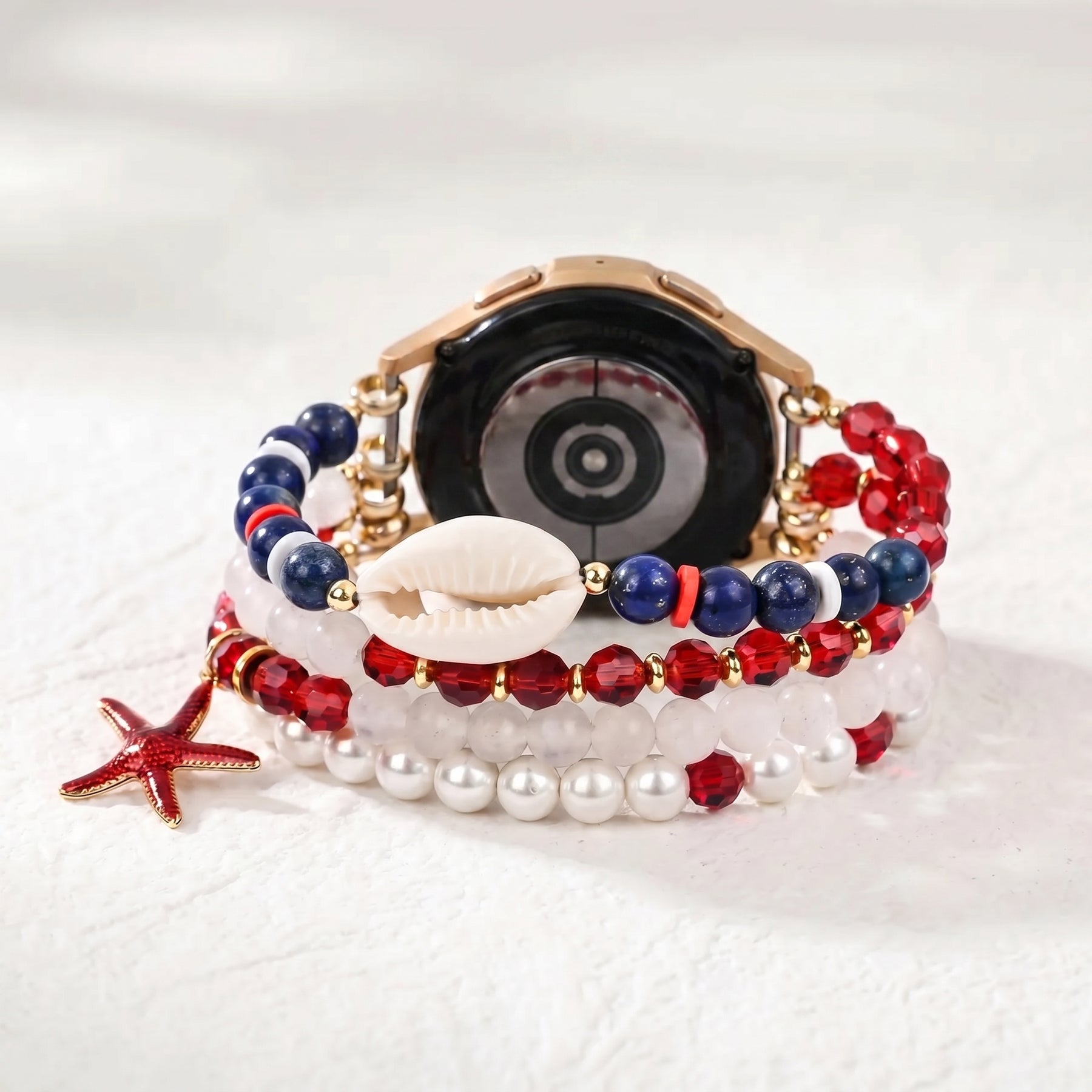 American Dream Stretch Apple Watch-bandje