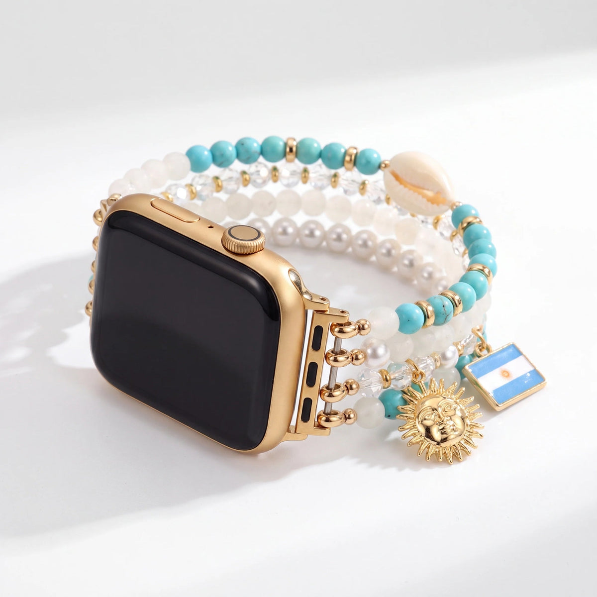 Argentinië Albiceleste Stretch Apple Watch-bandje