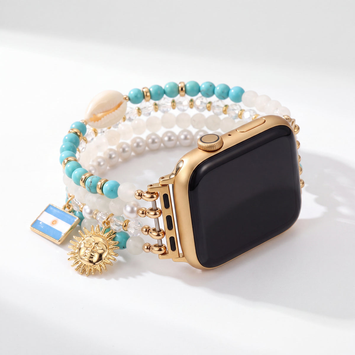 Argentinië Albiceleste Stretch Apple Watch-bandje