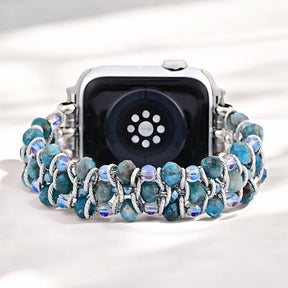 Apatiet Azure Vlecht Apple Watch Band