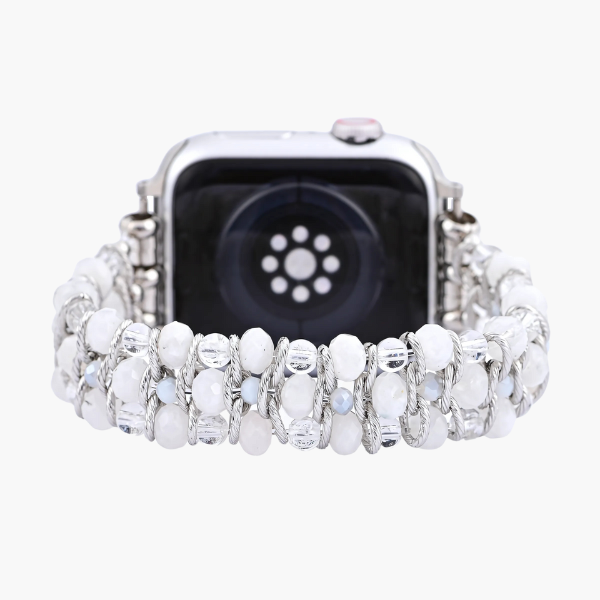 Moon Mirage Gevlochten Rekbare Apple Watch Band