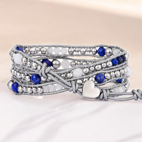 Celestial Lapis Beschermende Wikkelarmband