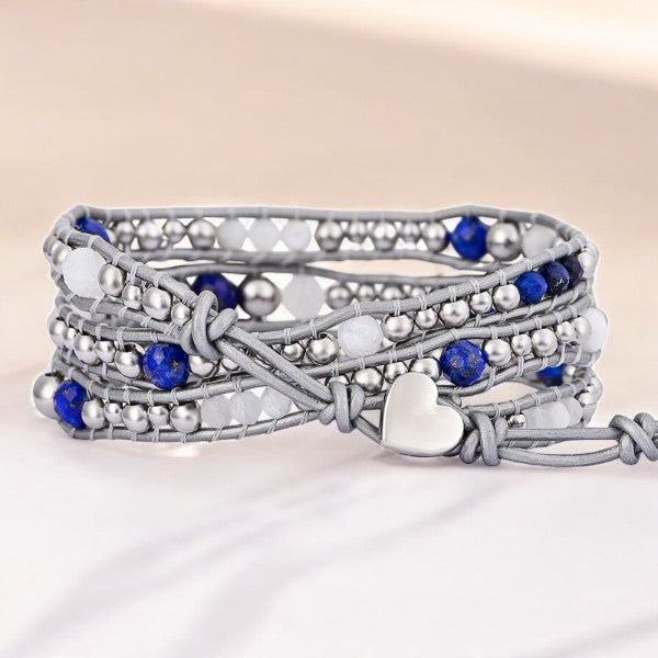 Celestial Lapis Beschermende Wikkelarmband