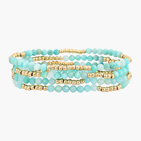 Amazoniet liefde bescherming armband