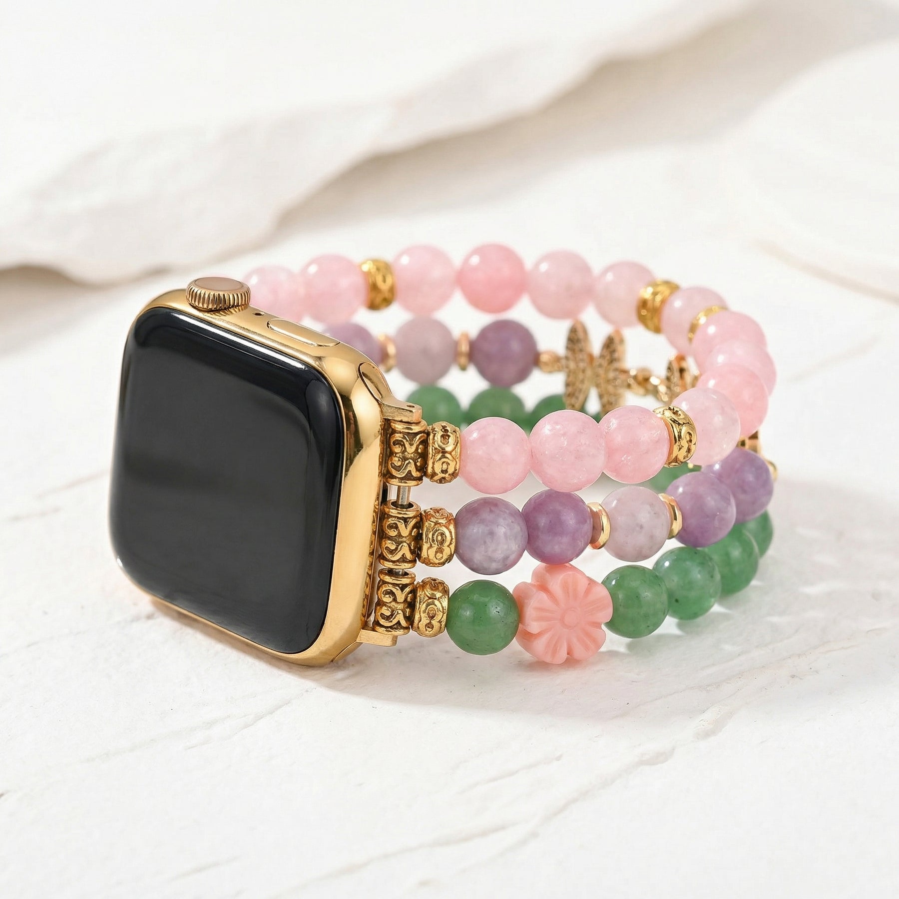 Eternal Jade MOM Stretch Apple Watch-bandje