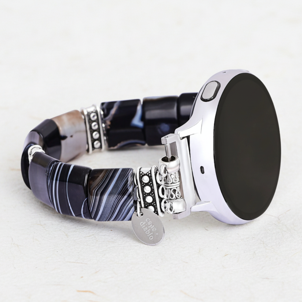 Bohemian Noir Stretch Apple Watch-band