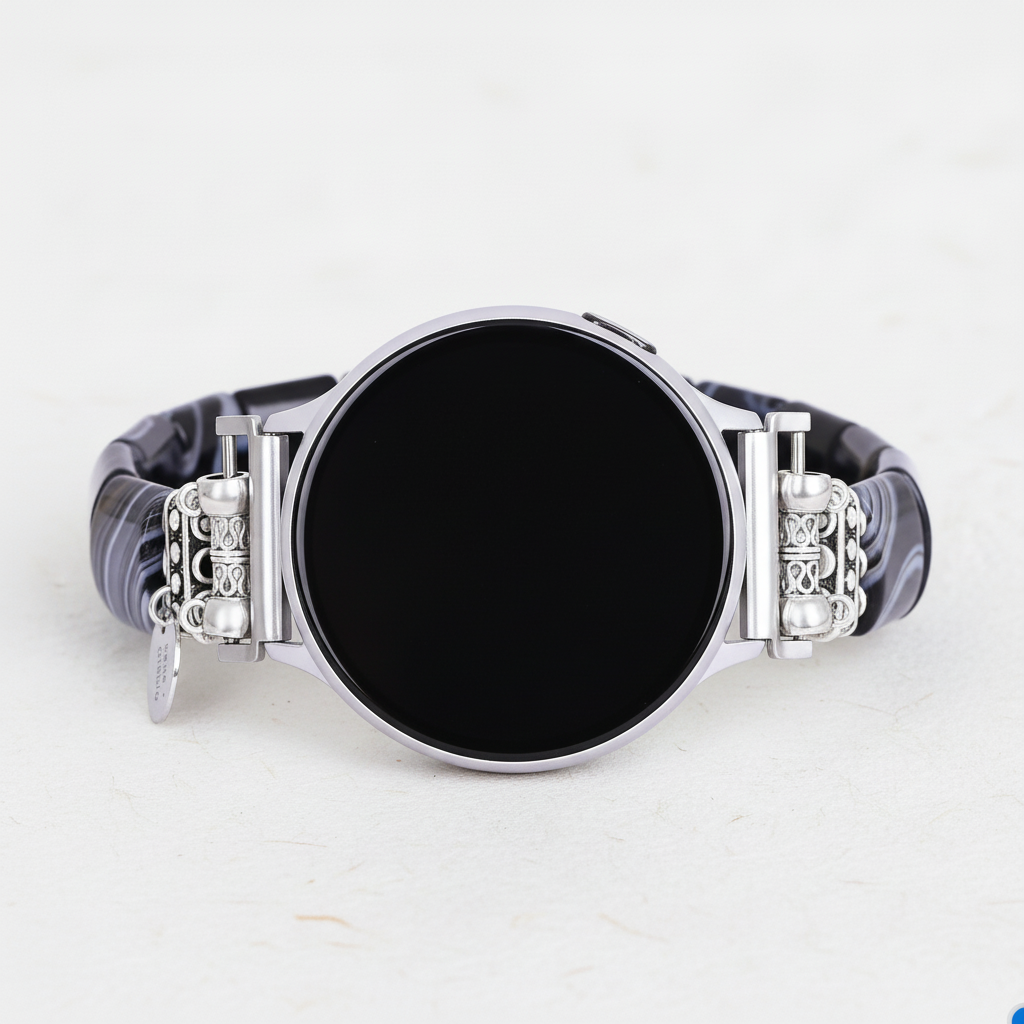 Bohemian Noir Stretch Apple Watch-band