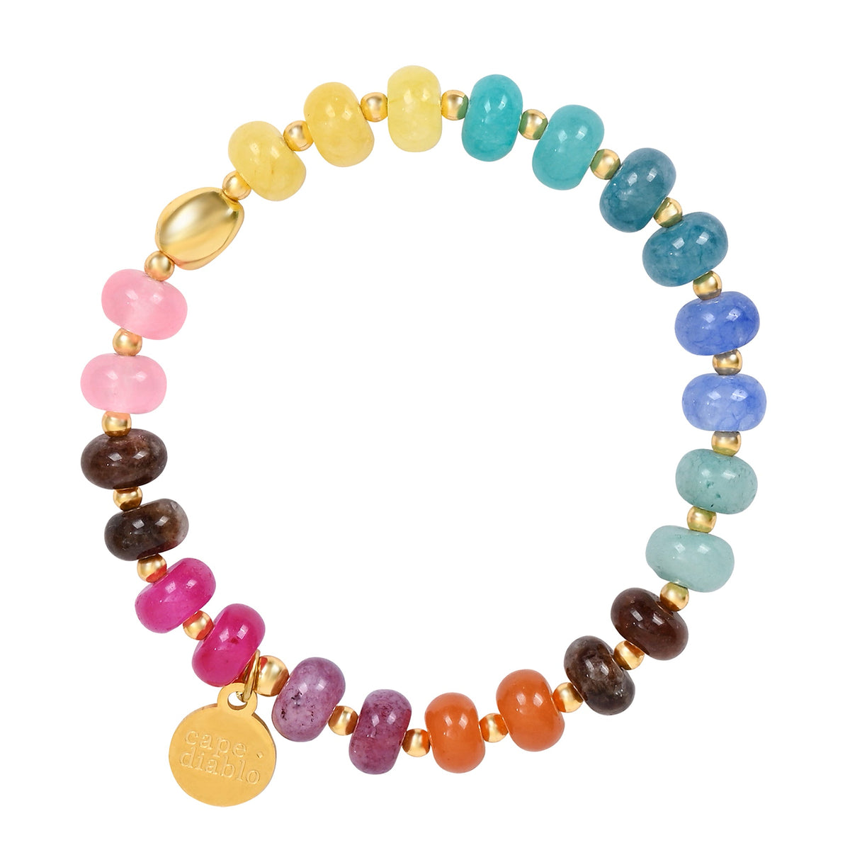 Celestial Jade Glow Armband