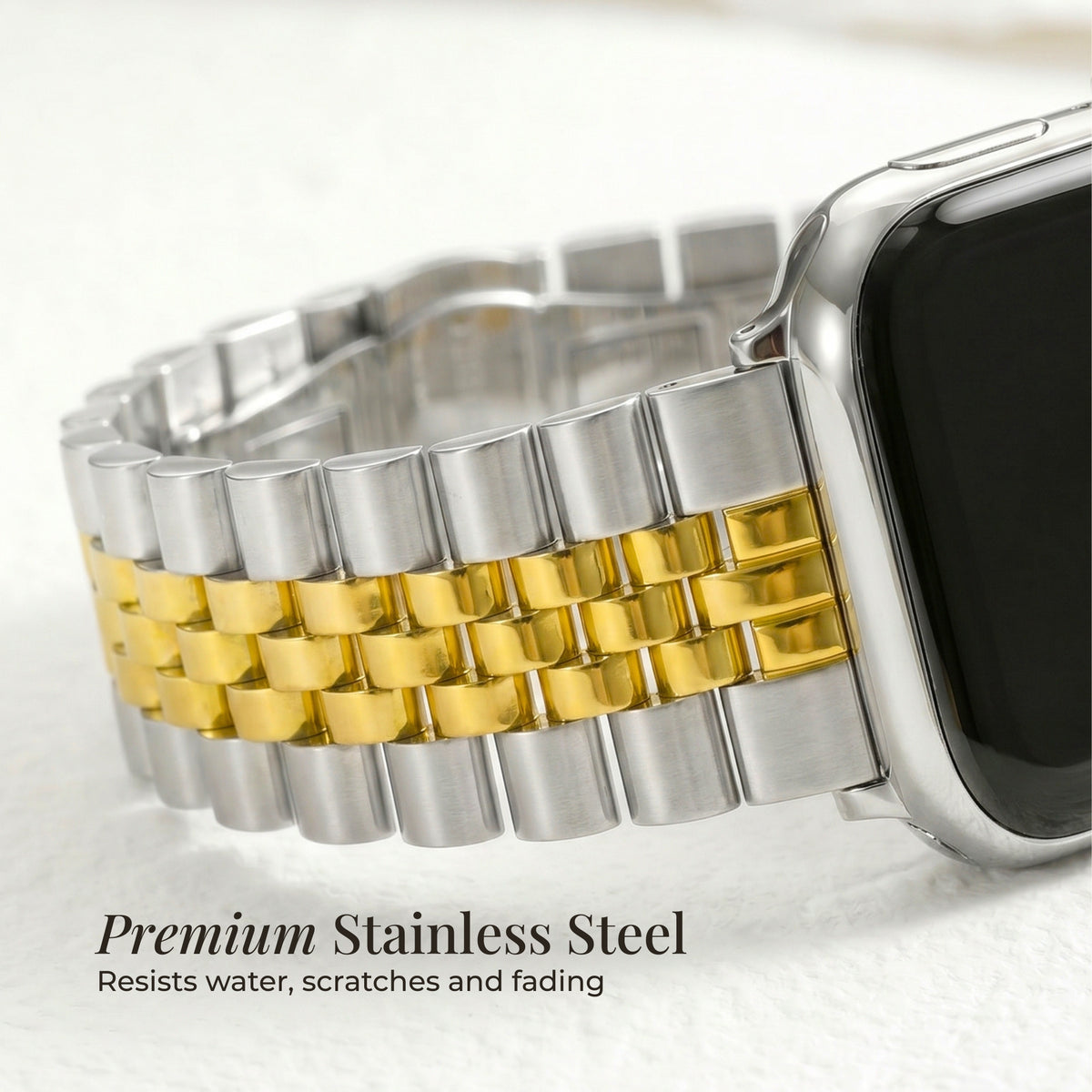 Klassieke Duo Luxe Apple Watch-bandje