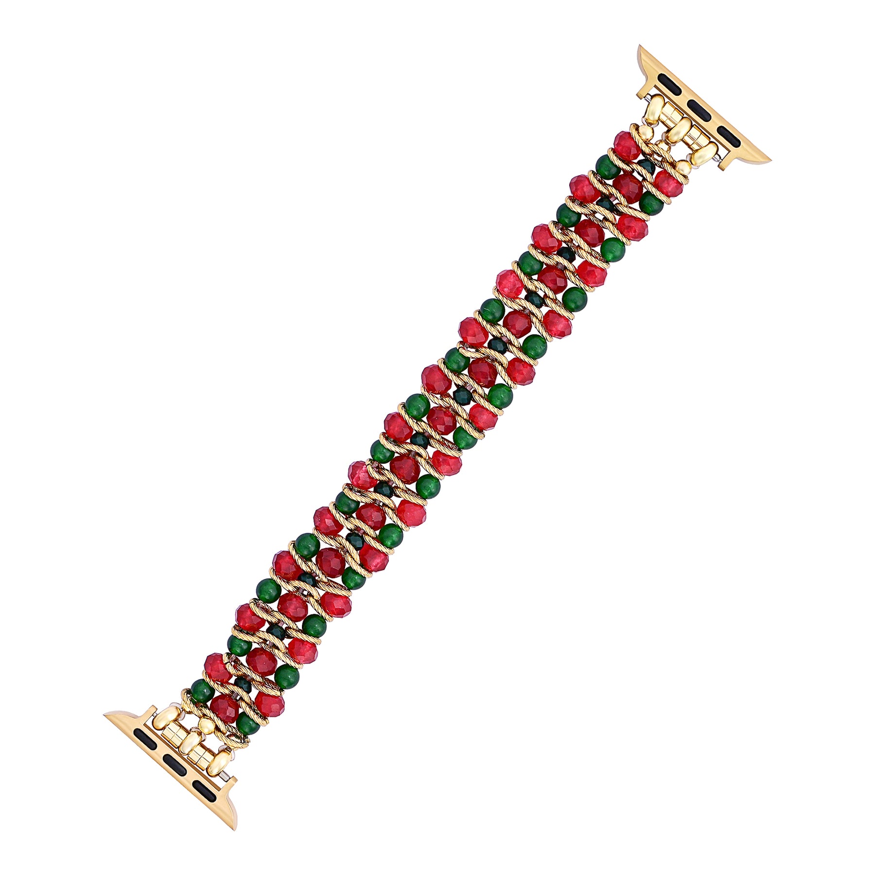 Christmas Charm Stretch Apple Watch Bandje