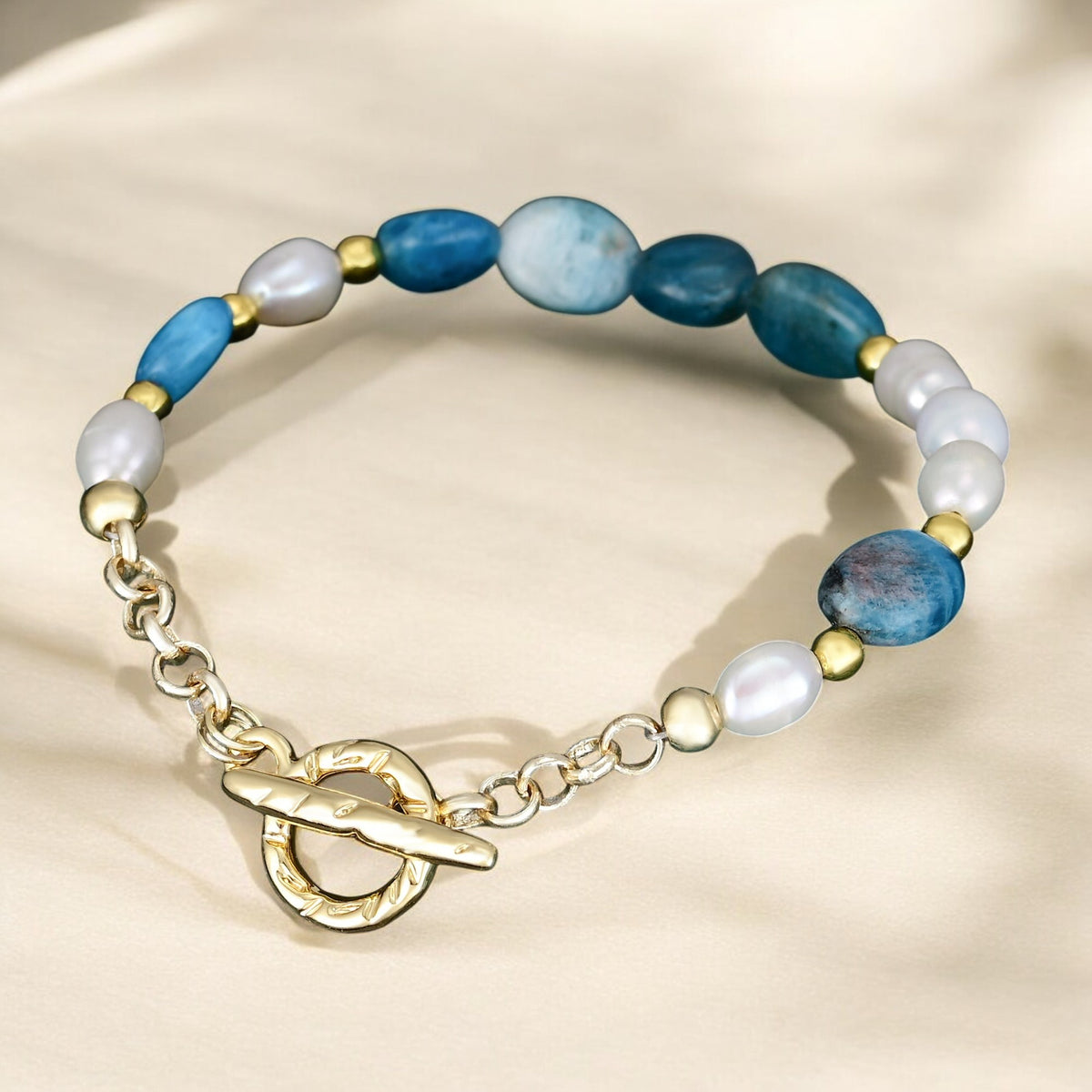 Aan het strand Bliss Apatiet armband