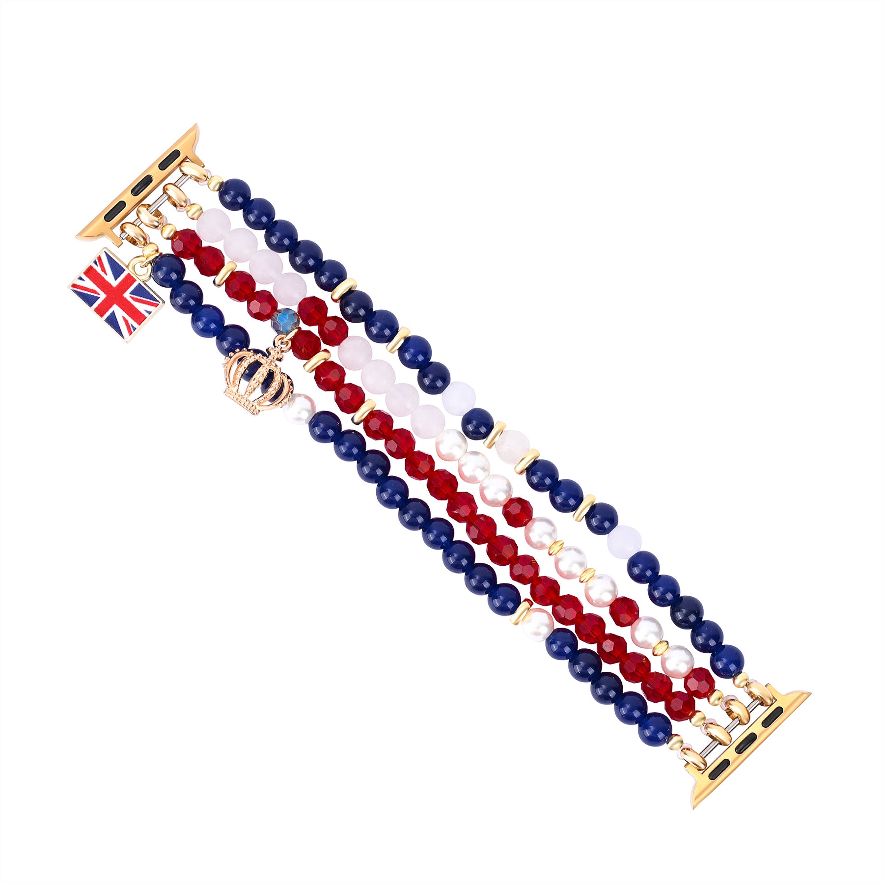 Royal Britannia Stretch Apple Watch-bandje