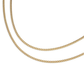 Connell ketting (goud) 2mm