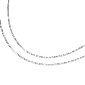 Connell ketting (zilver) 2mm