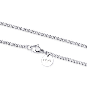 Connell ketting (zilver) 2mm