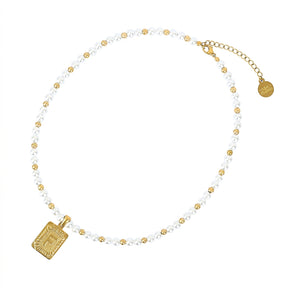 Zuidelijke charme-initiaal ketting