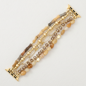 Sahara Zonsondergang Rekbare Apple Watch Band