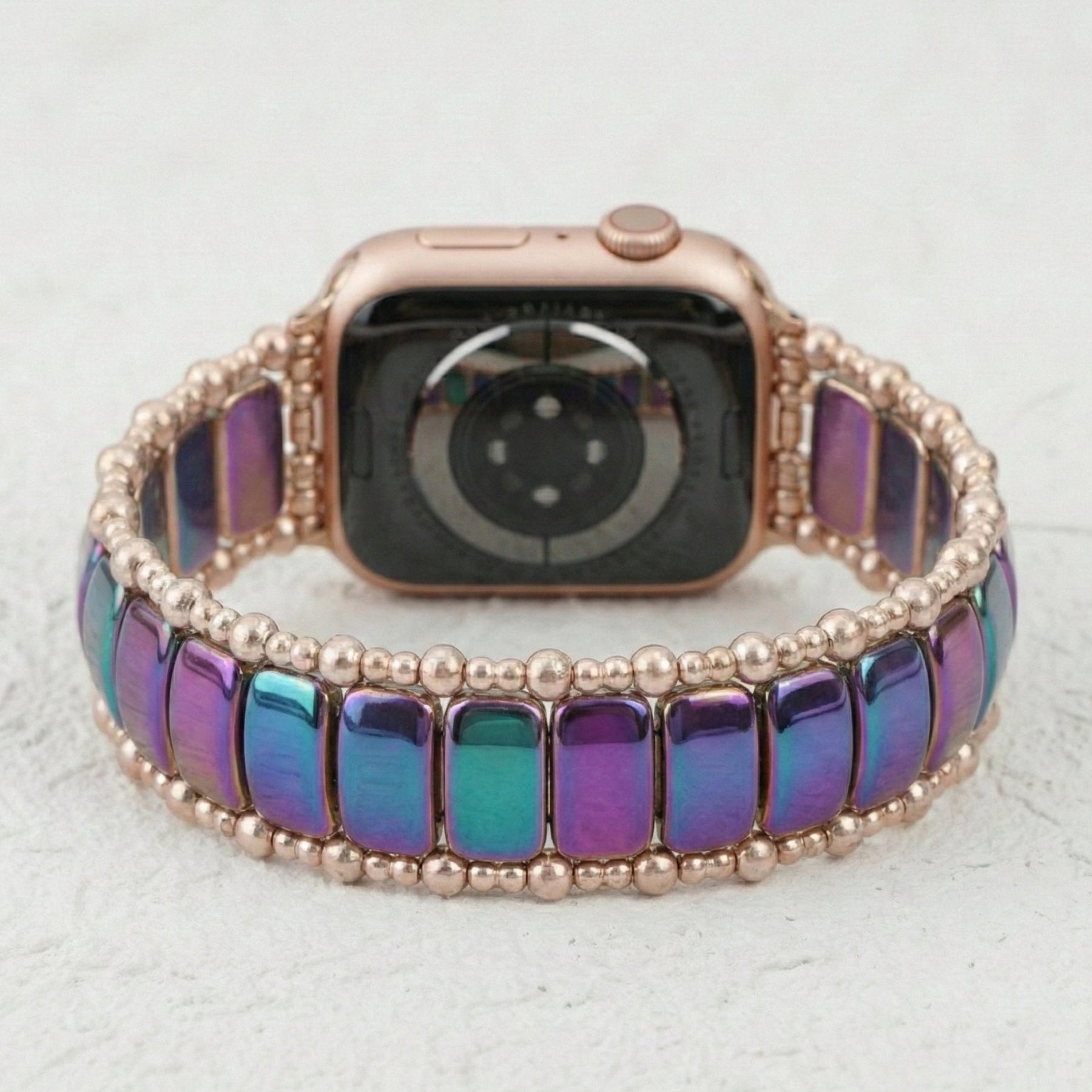 Roze Euforie Rekbare Apple Watch-band