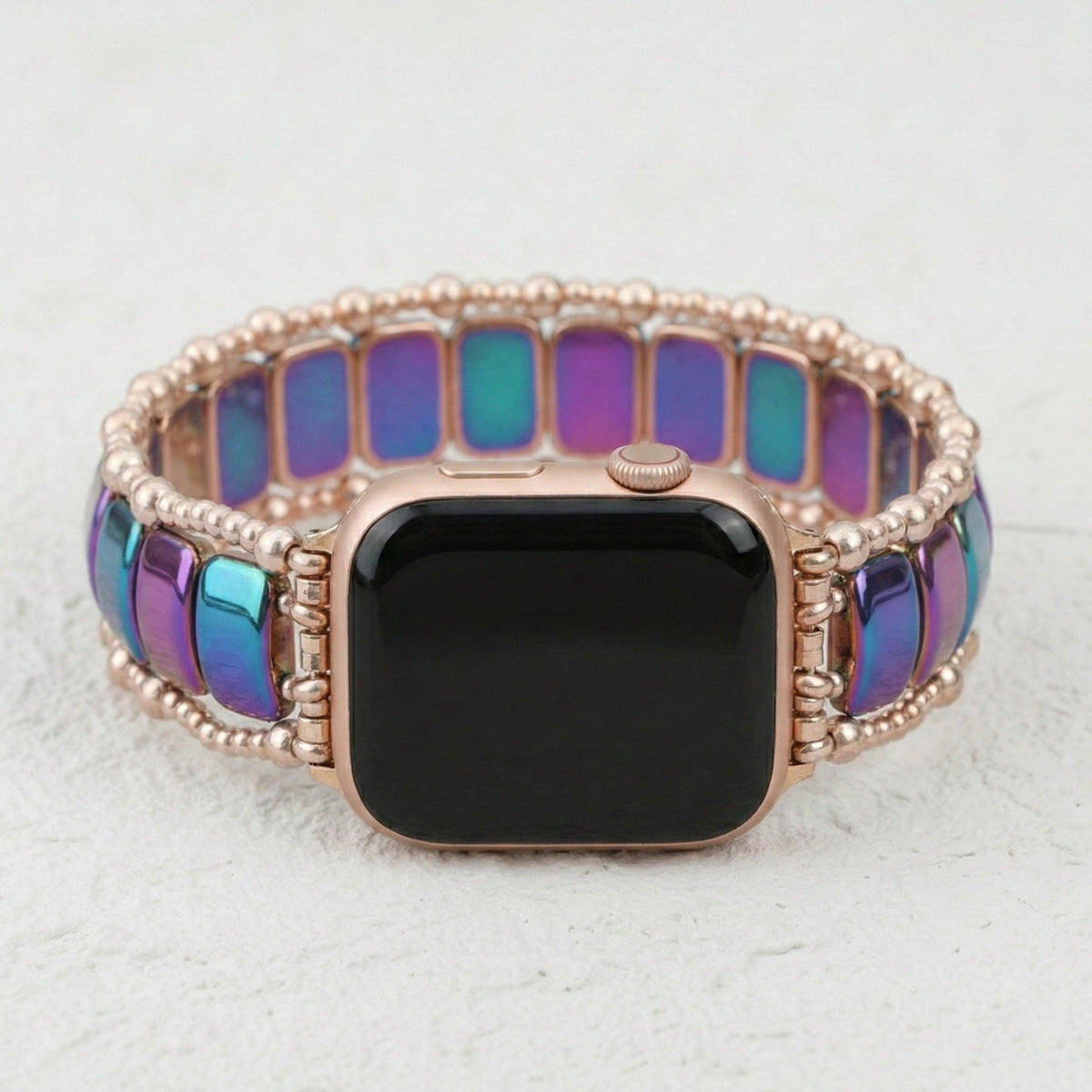 Roze Euforie Rekbare Apple Watch-band