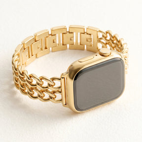 Gouden Curve Luxe Apple Watch Bandje
