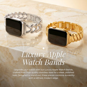 Gouden Chic Luxe Apple Watch Bandje